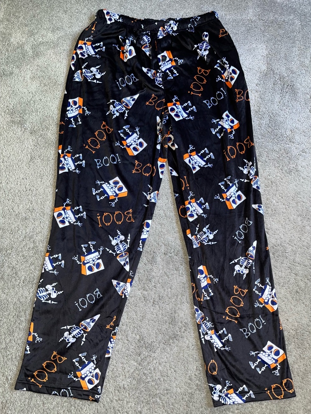 NWOT Men’s SpongeBob Halloween Sleep Pants L